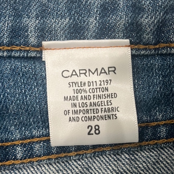 [NWT] Carmar Denim | Morgan Styx Mixed Denim Shorts (Waist 28) - Picture 12 of 12
